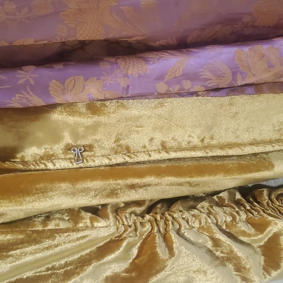 RARE NWT Free People Dahlia Velvet Jacket Duster Mustard Yellow - Picture 10 of 11